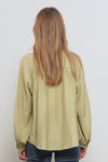 General Idea WOMAN Summer Loose Fit Raglan Pintuck Blouse