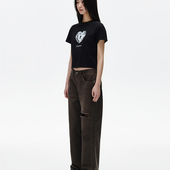 Mahagrid Heart Lock Tee