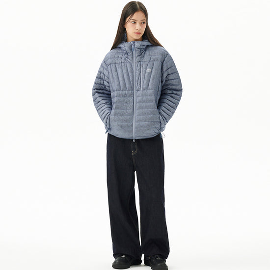 Mahagrid Light Hooded Down Puffer