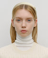 Marithé François Girbaud Circle Logo Satin Hair Band