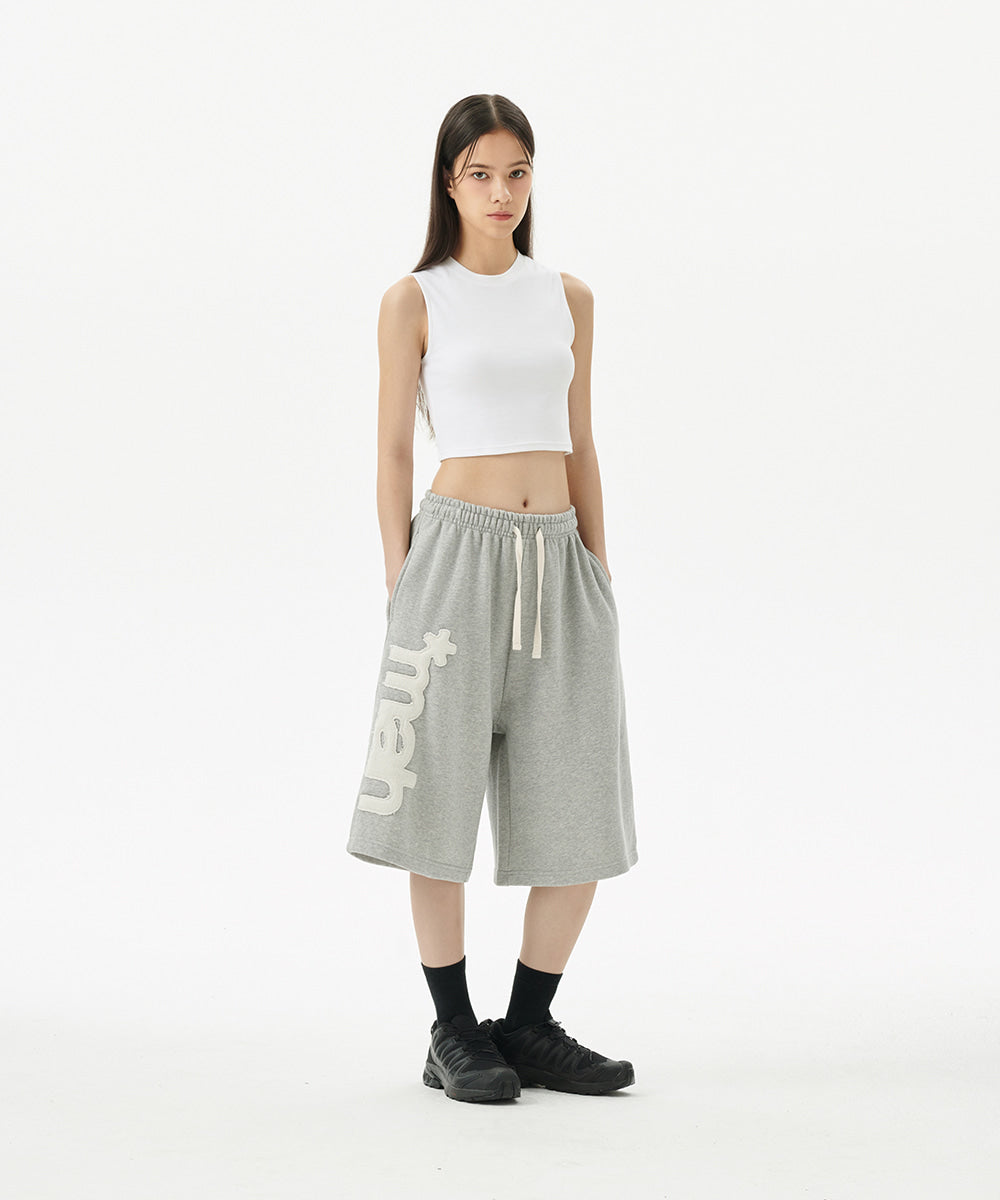 Mahagrid Bermuda Mah Applique Sweatshort