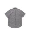 Nice Ghost Club Tornado Star Check Big Big Half Shirt [Grey]