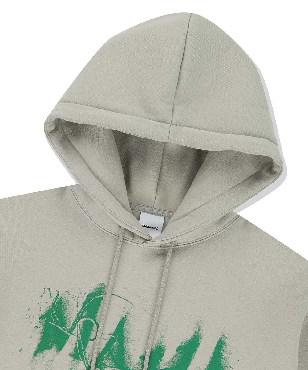 Mahagrid Ink Distortion Hoodie