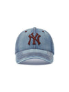 MLB BASIC DENIM UNSTRUCTURED BALLCAP
