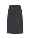 MLB Women's GORPCORE Shirring Cargo Long Skirt