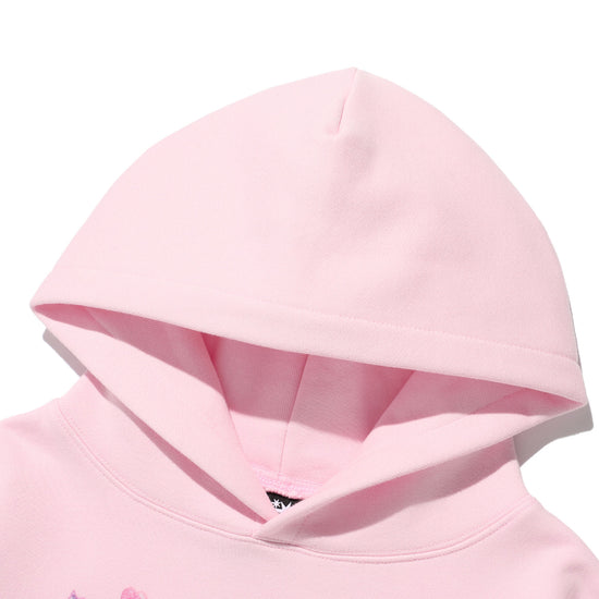 Nice Ghost Club Soul Pussy Cat Ghost Soul Girl Rabbit & Bear Hoodie in Pink