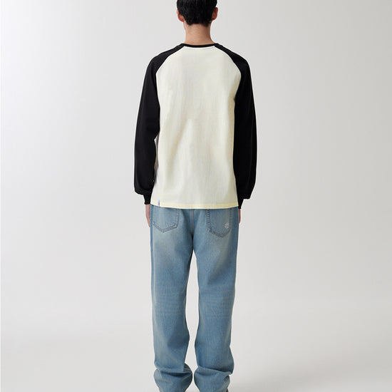 Mahagrid International Raglan Long Sleeve Tee