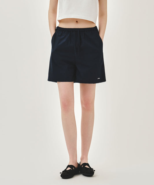Marithé François Girbaud W LACE HEM SHORTS