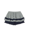 AEAE Flower Pattern Skirt Layered Mini Shorts