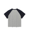 Nice Ghost Club 3 Star Dot Raglan Crop Tee