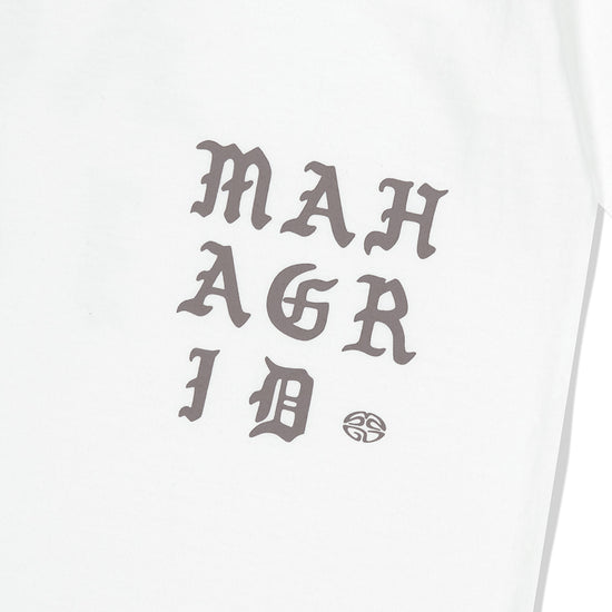 Mahagrid Letters Logo Tee White
