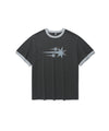 Nice Ghost Club Vintage 3 Star Basic Ringer Tee