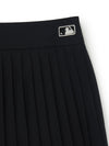 MLB Women's Varsity Sportive Pleated Mini Skirt