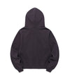Nice Ghost Club 3 Star Crop Hoodie Zip Up [Purple]