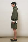 General Idea UNISEX Seersucker Check Hood Anorak