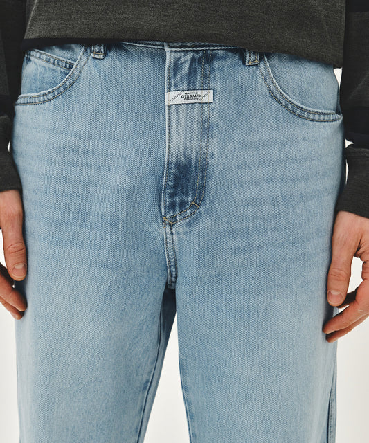 Marithé François Girbaud NEW M HIGH STRAIGHT DENIM PANTS