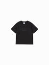 ADLV Kids Two Tone Logo Lettering Short Sleeve T-Shirt