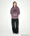 Mahagrid Washed Zip Cargo Denim Pant [Black]