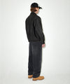 Mahagrid Washed Faux Leather Blouson