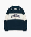 Marithé François Girbaud Kids Collar Sweatshirt