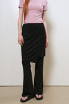 General Idea WOMAN Button Slit Skirt Set Pants
