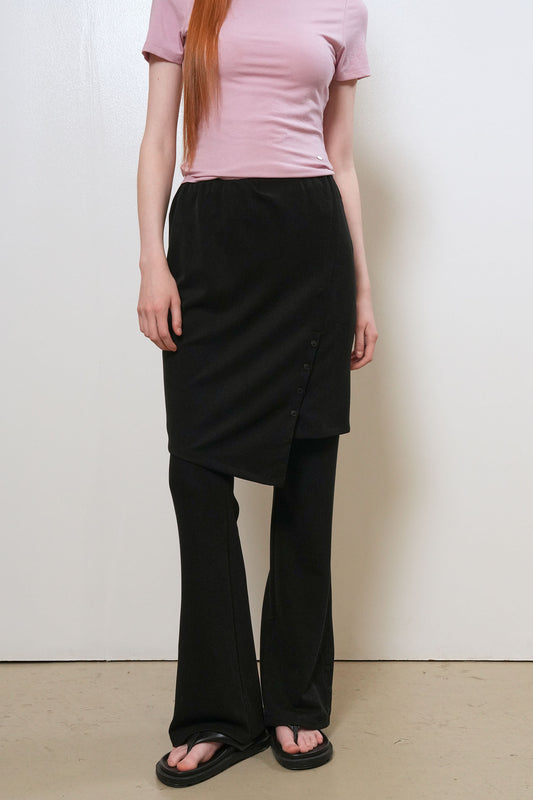 General Idea WOMAN Button Slit Skirt Set Pants