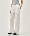 Marithé François Girbaud W MARINE EASY PANTS white