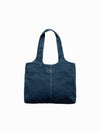 ADLV Label Point Denim Shoulder Bag