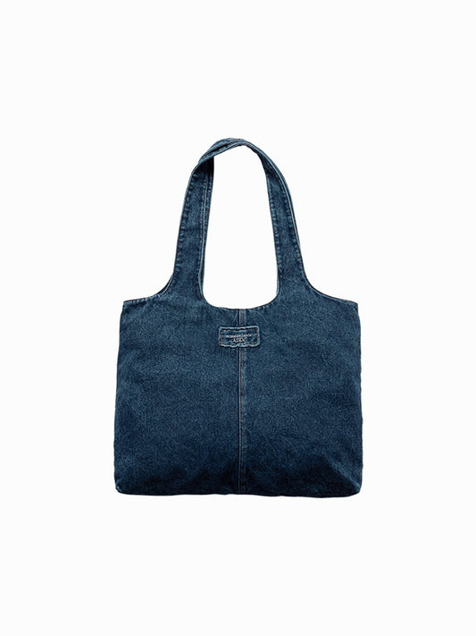 ADLV Label Point Denim Shoulder Bag