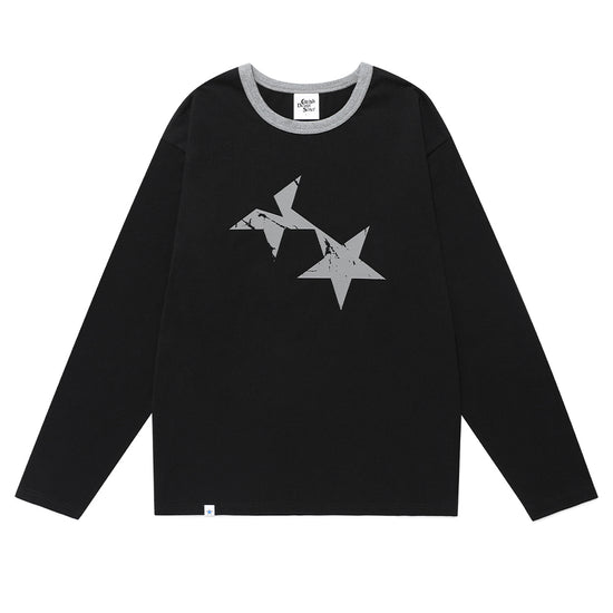 Cavish Twin Star Long Sleeve Tee