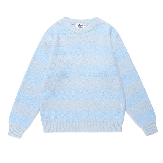 Cavish Brushed Star Knit Sweater