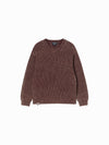 ADLV Destroyed Mineral Long Sleeve Knit