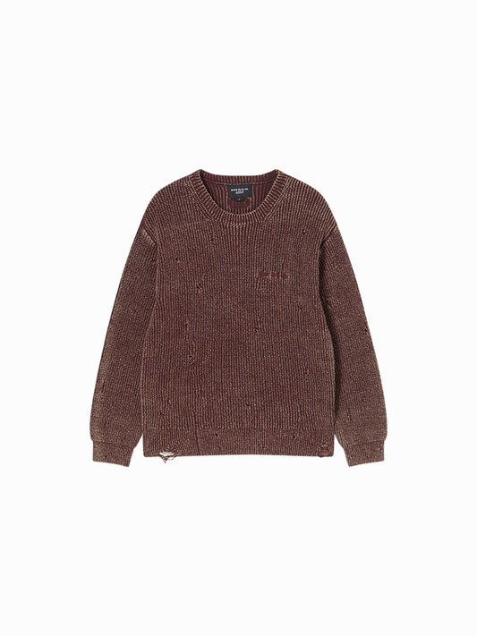 ADLV Destroyed Mineral Long Sleeve Knit