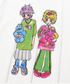 Nice Ghost Club Soul Pussy Cat Ghost Soul Girl Big Big Tee White