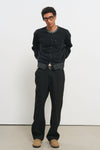 General Idea Unisex Pocket Crew Neck Cardigan