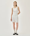 Marithé François Girbaud W REGULAR LOGO SLEEVELESS