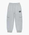 Marithé François Girbaud Kids Classic Logo Cargo Sweat Jogger Pants Heather Gray
