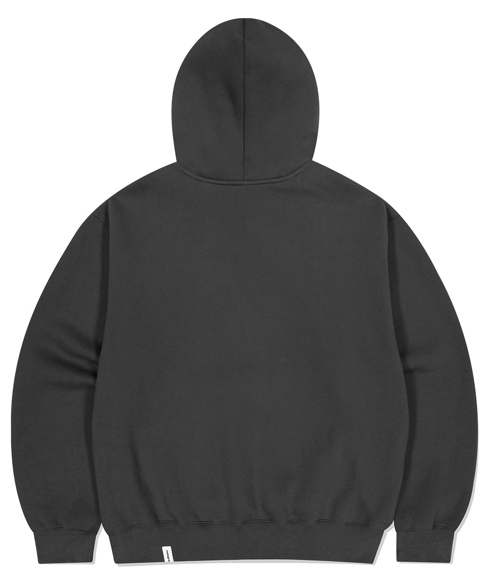 Mahagrid ECLIPSE RAW CUT ZIP UP HOODIE