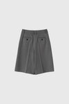 General Idea WOMAN Pleated Bermuda Slacks