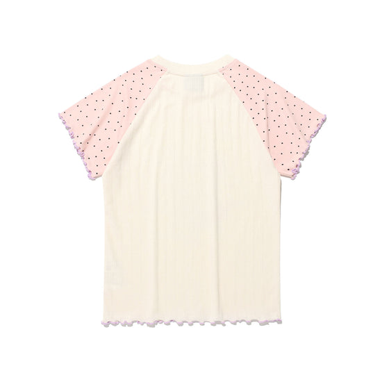 Nice Ghost Club Mimichan Crying Home Tee [Ivory]