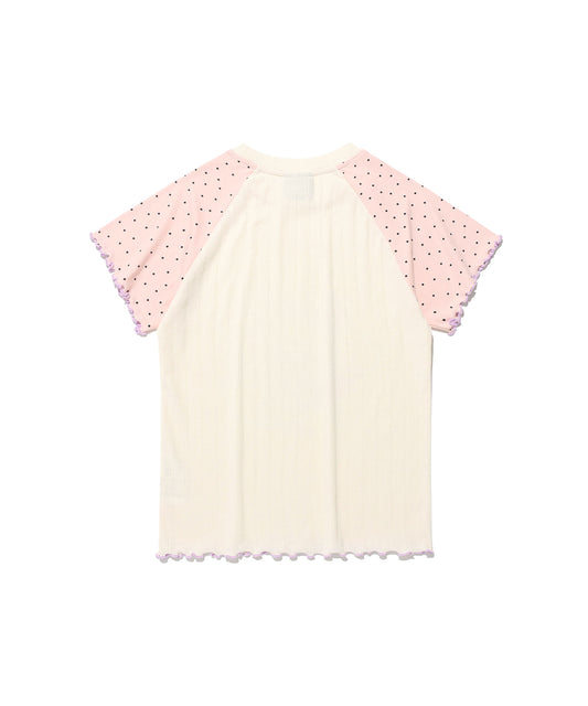 Nice Ghost Club Mimichan Crying Home Tee [Ivory]