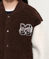 Marithé François Girbaud Kids Uni Fleece Varsity Jacket