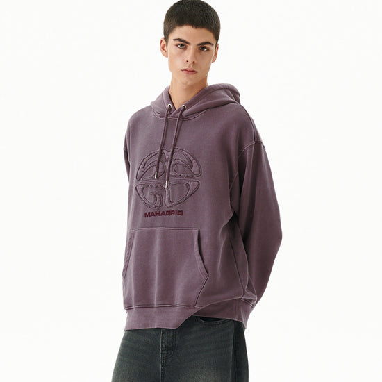 Mahagrid Pigment Eclipse Logo Hoodie