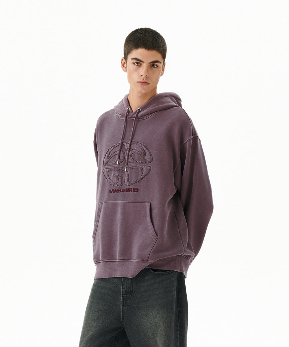 Mahagrid Pigment Eclipse Logo Hoodie