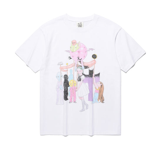 Nice Ghost Club Gakiya Isamu Tee [White]