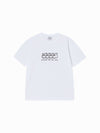ADLV Multi AC Bear Face Logo Short Sleeve T-Shirt