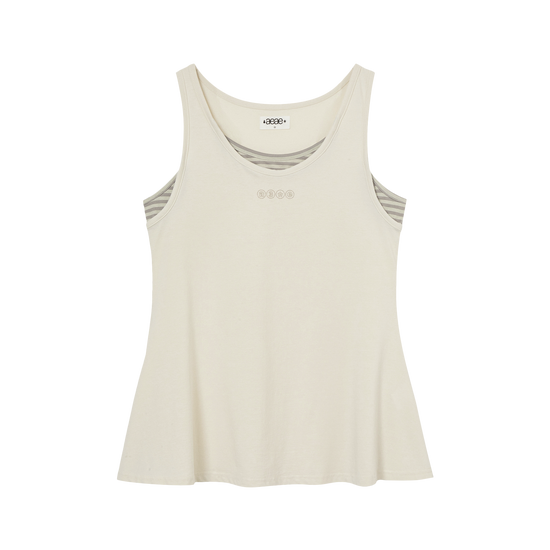 AEAE Stripe Layered Sleeveless