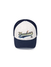 MLB Vintage Cursive Logo Mesh Ballcap