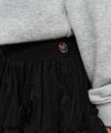 Marithé François Girbaud Kids W Ribbon Tutu Skirt Black