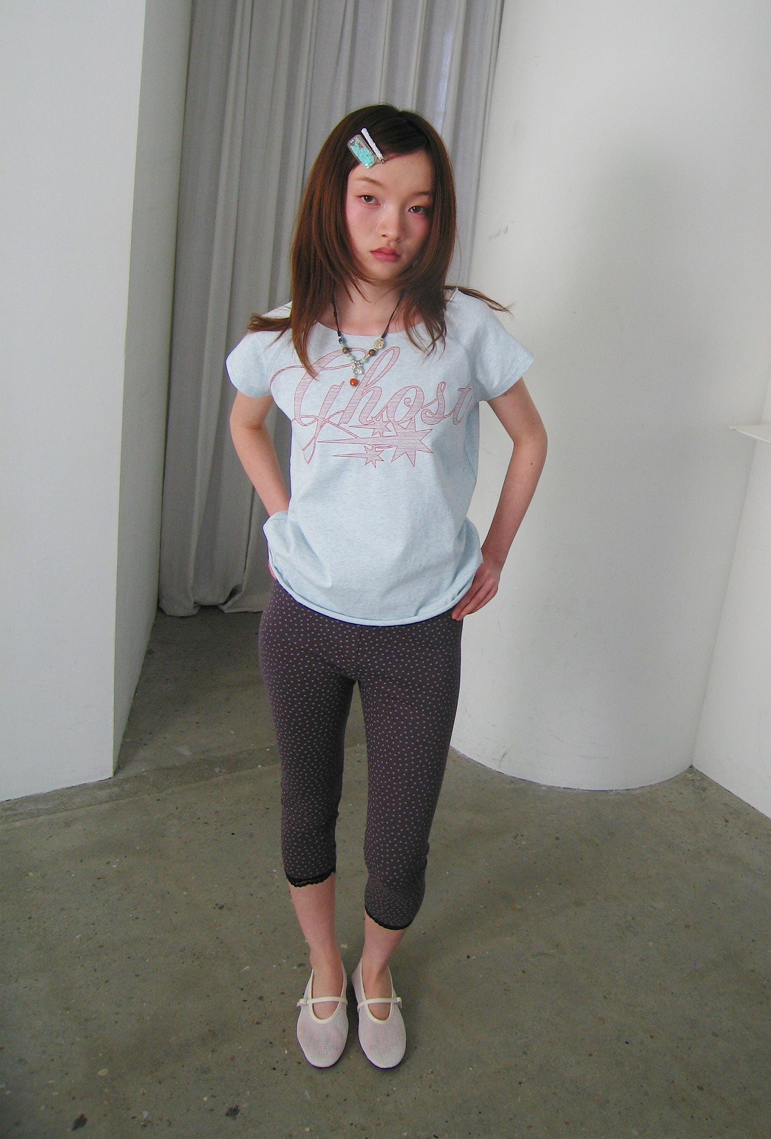 Nice Ghost Club Ghost Raw Edge Tee